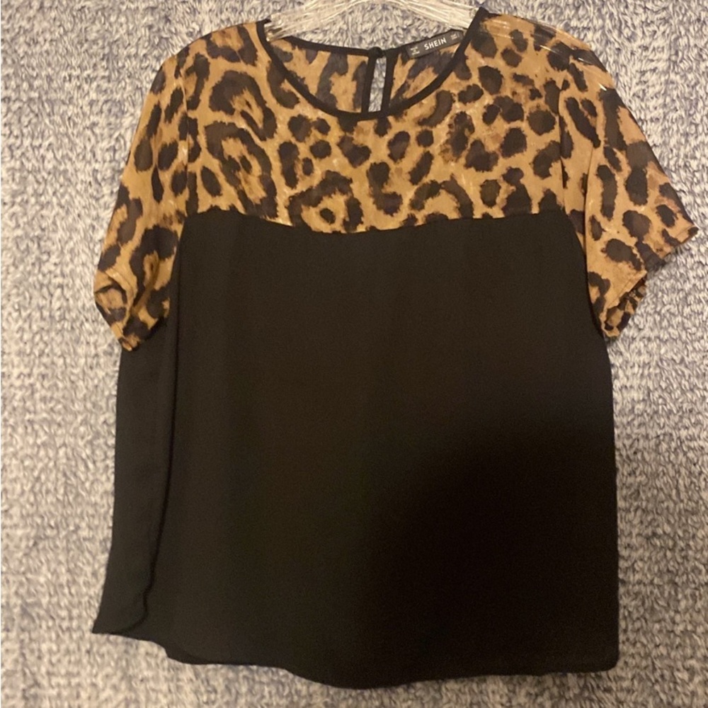 Cheetah Blouse